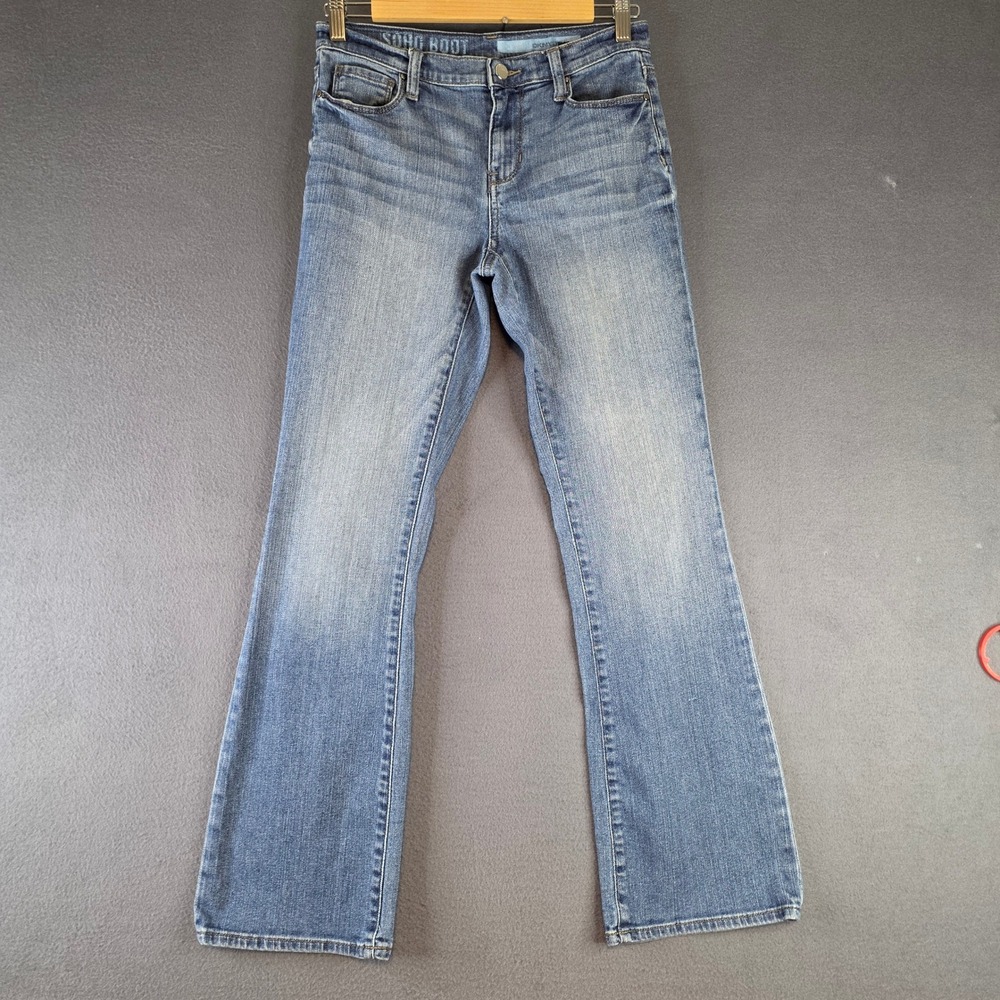 DKNY Jeans Soho Boot Cut Medium Wash Blue Denim Jeans Womens Size 2 - 28Wx28L